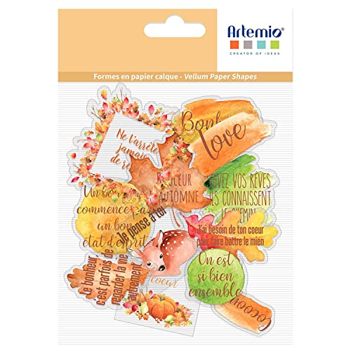 Die Cut Paper Fall in Love von Artemio