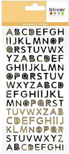 Pvc Alphabet Gold von Artemio