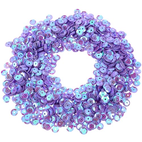 ARTIBETTER 1 Dekorationsmaterialien mit Pailletten Handwerk bunte große Pailletten klobiger Glitzer runden Pailletten-Bastelarbeiten farbig Bulk-Pailletten Dekorative Pailletten Acryl Violett ARTIBETTER 1 Dekorationsmaterialien mit Pailletten Handwerk bunte große Pailletten klobiger Glitzer runden Pailletten-Bastelarbeiten farbig Bulk-Pailletten Dekorative Pailletten Acryl Violett von Artibetter