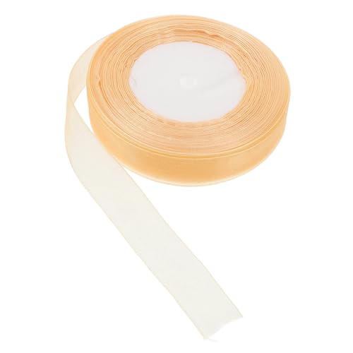 ARTIBETTER 1 Rolle Bastelband für den täglichen Gebrauch Hochzeit Seide Bänder zum Verpacken Verpackung praktisches Geschenkband breites Band zum Basteln Chiffon Golden ARTIBETTER 1 Rolle Bastelband für den täglichen Gebrauch Hochzeit Seide Bänder zum Verpacken Verpackung praktisches Geschenkband breites Band zum Basteln Chiffon Golden von Artibetter