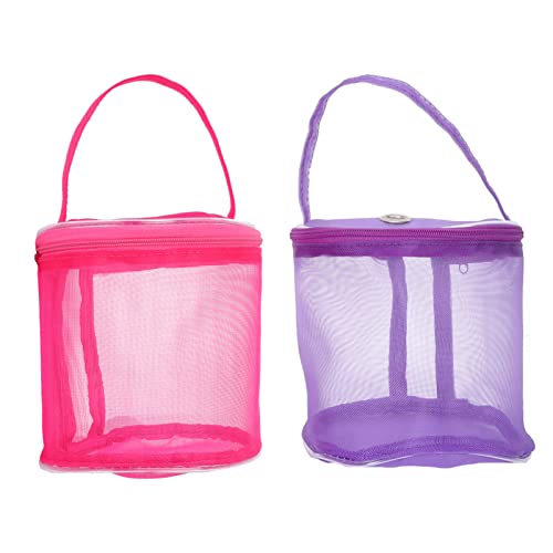ARTIBETTER 1 Satz Netz Wollgarn Aufbewahrungstasche Tragbare Strickwerkzeug Tasche Für Garnknäuel Und Zubehör Für Häkel Und Stickanfänger Lila 2 Stück ARTIBETTER 1 Satz Netz Wollgarn Aufbewahrungstasche Tragbare Strickwerkzeug Tasche Für Garnknäuel Und Zubehör Für Häkel Und Stickanfänger Lila 2 Stück von Artibetter