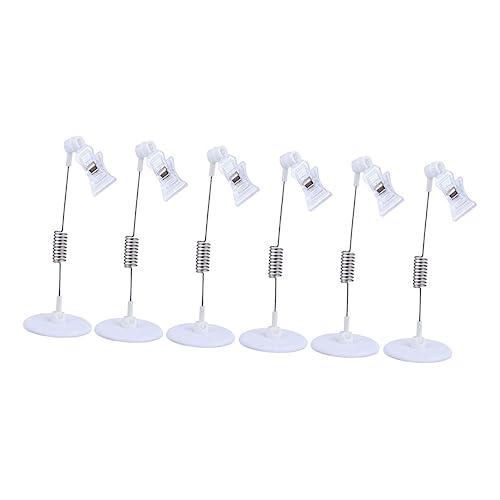 ARTIBETTER 1 Satz Praktischer Displayhalter Für Schild Inhaber Anzeige Regal Namensclip Etikettenständer Werbeclip Abs 6 Stück ARTIBETTER 1 Satz Praktischer Displayhalter Für Schild Inhaber Anzeige Regal Namensclip Etikettenständer Werbeclip Abs 6 Stück von Artibetter