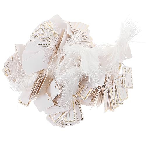 ARTIBETTER 1 Satz Stichworte Schmuck Schüttgut Schild Bunt Hängend Kleidungsetiketten Papieretiketten Markierungsetikett Kleidungsanhänger Und -etiketten Golden 500 Stück ARTIBETTER 1 Satz Stichworte Schmuck Schüttgut Schild Bunt Hängend Kleidungsetiketten Papieretiketten Markierungsetikett Kleidungsanhänger Und -etiketten Golden 500 Stück von Artibetter
