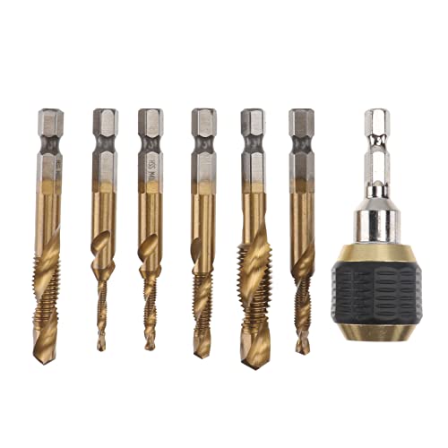 ARTIBETTER 1 Set Composite Tap Set Scharnier Bit Senker Schlüssel Bohrer Schraube Tippen Werkzeug Goldene High Speed ​​Stahl von Artibetter