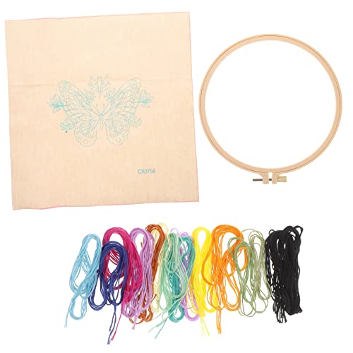 ARTIBETTER 1 Set Schmetterlings Blumen Sticktasche Sticksets Kreuzstich Sets DIY Stickset Handarbeitsbedarf Sticksets Für Anfänger Stickartikel Handarbeitsset Aus Polyester ARTIBETTER 1 Set Schmetterlings Blumen Sticktasche Sticksets Kreuzstich Sets DIY Stickset Handarbeitsbedarf Sticksets Für Anfänger Stickartikel Handarbeitsset Aus Polyester von Artibetter