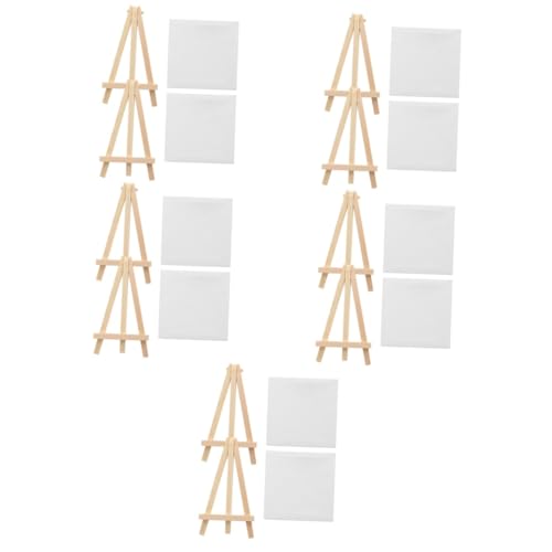 ARTIBETTER 10 Sätze Mini Staffelei Multifunktionale Malleinheiten mit Mini Leinwänden für Diy Kunstprojekte und Kreative Bastelarbeiten ARTIBETTER 10 Sätze Mini Staffelei Multifunktionale Malleinheiten mit Mini Leinwänden für Diy Kunstprojekte und Kreative Bastelarbeiten von Artibetter