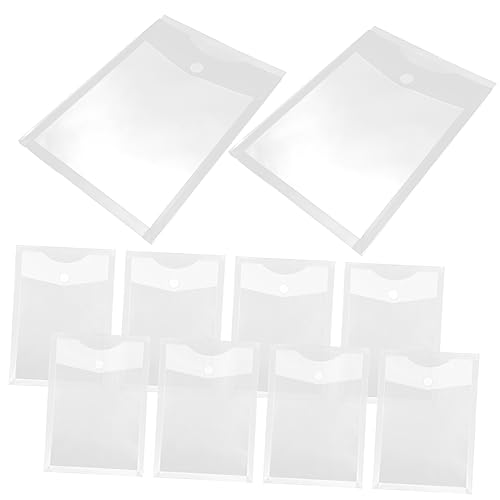 ARTIBETTER 10 Stück Teiliges Dokumentenordner Aufbewahrungstaschen mit Druckknopf Transparente und Strapazierfähige Hüllen für Schule Büro und Zuhause zur Sicheren Aufbewahrung von Dokumenten ARTIBETTER 10 Stück Teiliges Dokumentenordner Aufbewahrungstaschen mit Druckknopf Transparente und Strapazierfähige Hüllen für Schule Büro und Zuhause zur Sicheren Aufbewahrung von Dokumenten von Artibetter