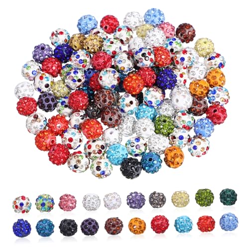 ARTIBETTER 100 Stück Shambhala-perlen Breit Lose Nähen Machen Herstellung Runden Funkelnd Schmuck Perlen Für Armbänder Abstandshalter Perlen Masse Quetschperlen Polymer-ton ARTIBETTER 100 Stück Shambhala-perlen Breit Lose Nähen Machen Herstellung Runden Funkelnd Schmuck Perlen Für Armbänder Abstandshalter Perlen Masse Quetschperlen Polymer-ton von Artibetter