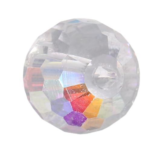 ARTIBETTER 100 Teiliges Schmuckherstellungsset Aus Glas Handgefertigte Lose Abstandsperlen Armbandperlen Glasperlen Klare Perlen Für Armbänder Halsketten Perlen Zur ARTIBETTER 100 Teiliges Schmuckherstellungsset Aus Glas Handgefertigte Lose Abstandsperlen Armbandperlen Glasperlen Klare Perlen Für Armbänder Halsketten Perlen Zur von Artibetter