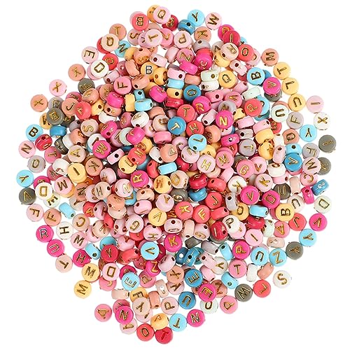 ARTIBETTER 1000 Stück Englische Alphabete Alphabetperlen Perlen für Armbänder Buchstabenperlen einkreisen Brief Spacer Basteln Sie Plastikperlen Schmuck Quetschperlen Acryl Zufällige Farbe ARTIBETTER 1000 Stück Englische Alphabete Alphabetperlen Perlen für Armbänder Buchstabenperlen einkreisen Brief Spacer Basteln Sie Plastikperlen Schmuck Quetschperlen Acryl Zufällige Farbe von Artibetter