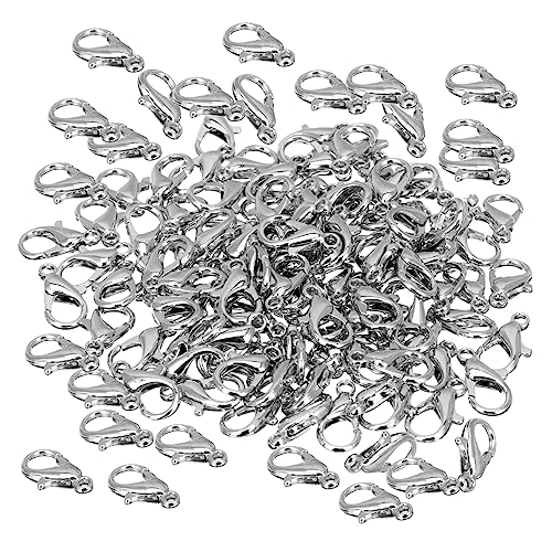 ARTIBETTER 100Stücke Legierung Hummerclips für DIY Schmuckherstellung Glänzende Karabiner für Armbänder und Halsketten Vielseitig Einsetzbar und Zubehör ARTIBETTER 100Stücke Legierung Hummerclips für DIY Schmuckherstellung Glänzende Karabiner für Armbänder und Halsketten Vielseitig Einsetzbar und Zubehör von Artibetter