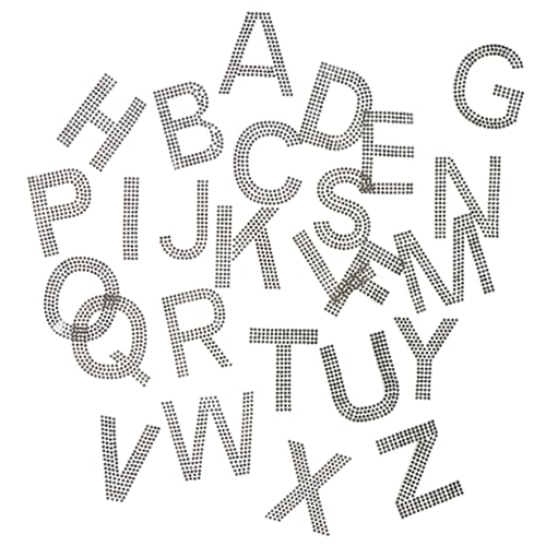 ARTIBETTER 1Satz Rhinestone Alphabet Aufnäher Strass Patches zum Aufbügeln für Kleidung und DIY Projekte für Jeans Taschen Hüte und Mehr ARTIBETTER 1Satz Rhinestone Alphabet Aufnäher Strass Patches zum Aufbügeln für Kleidung und DIY Projekte für Jeans Taschen Hüte und Mehr von Artibetter