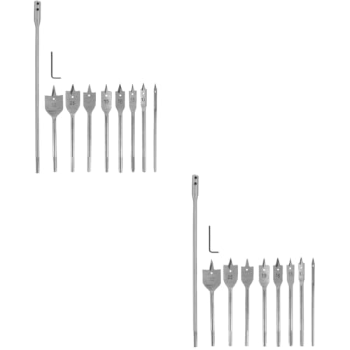 ARTIBETTER 2 Sätze Lochöffner Bohrständer Plastikenten Plywood Bohr Set Plasure Hammer Holzbearbeitung Lochsägen Holzarbeiter Werkzeug Stahl Mit Hohem Kohlenstoffgehalt Silver 10 Stück * 2 von Artibetter