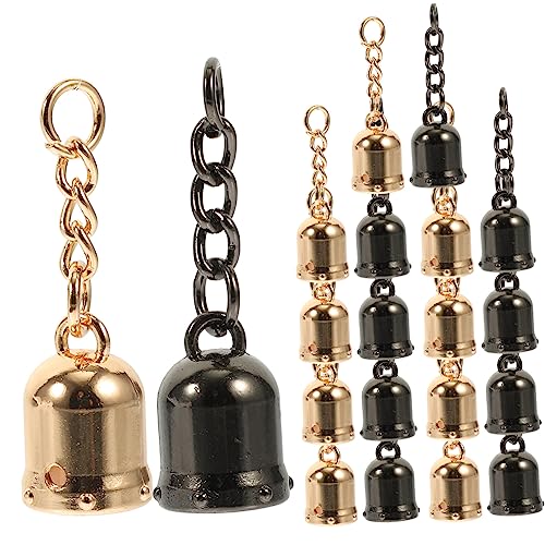 ARTIBETTER 20 Stück Quasten Endkappen mit Metallkappen für Schmuckherstellung und Diy Projekte für Armbänder und Bastelarbeiten ARTIBETTER 20 Stück Quasten Endkappen mit Metallkappen für Schmuckherstellung und Diy Projekte für Armbänder und Bastelarbeiten von Artibetter