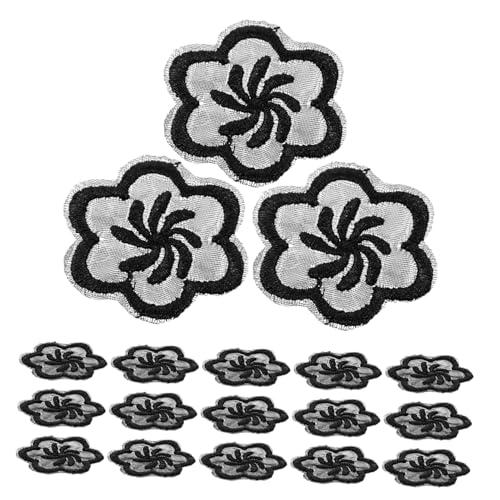 ARTIBETTER 20 Stück Stoffpatch Flicken für Jacken bestickt Patches nähen Flicken nähen dekorativer Aufnäher Hüte dekorative Nähflicken zarte Fellflecken Polyesterfaden Black ARTIBETTER 20 Stück Stoffpatch Flicken für Jacken bestickt Patches nähen Flicken nähen dekorativer Aufnäher Hüte dekorative Nähflicken zarte Fellflecken Polyesterfaden Black von Artibetter