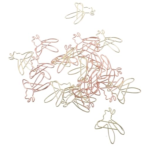 ARTIBETTER 24 Stück Bienenförmige Büroklammern aus Kleine Aktenklammern für Dokumente Vielseitige Paperclips Gold und Roségold für Schule und Büro ARTIBETTER 24 Stück Bienenförmige Büroklammern aus Kleine Aktenklammern für Dokumente Vielseitige Paperclips Gold und Roségold für Schule und Büro von Artibetter
