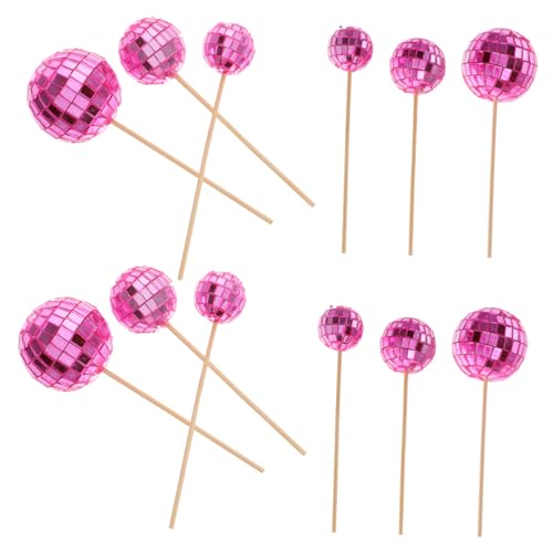 ARTIBETTER Stück Dekoration Torteneinsatz Disco Cupcake Dekoration Disco Party Favors Tortenaufsätze Geburtstagstorte Einsatz Deko Tortenspieße Picks Schaumstoff Rosa ARTIBETTER Stück Dekoration Torteneinsatz Disco Cupcake Dekoration Disco Party Favors Tortenaufsätze Geburtstagstorte Einsatz Deko Tortenspieße Picks Schaumstoff Rosa von Artibetter