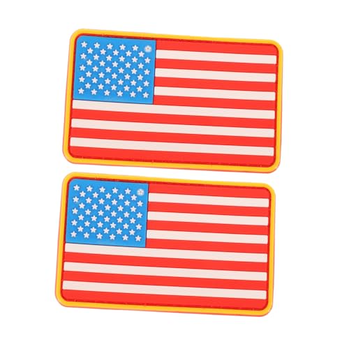 ARTIBETTER 2Stücke Exquisite Rucksack Patches Amerikanische Flagge Aufnäher für Kleiderdekoration für Taschen Jacken und DIY Projekte und Langlebig ARTIBETTER 2Stücke Exquisite Rucksack Patches Amerikanische Flagge Aufnäher für Kleiderdekoration für Taschen Jacken und DIY Projekte und Langlebig von Artibetter