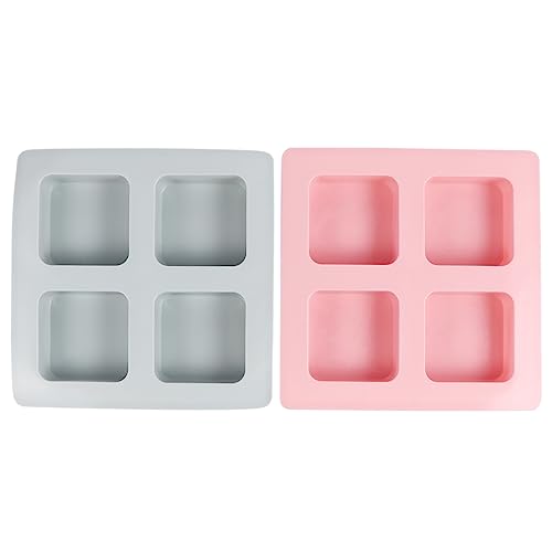 ARTIBETTER 2Stücke Seifenform mit Hohlräumen DIY Seifenwerkzeuge für Handgemachte Rechteckige Kuchenform Lebensmittelecht für Zuhause und Bäckerei Blau ARTIBETTER 2Stücke Seifenform mit Hohlräumen DIY Seifenwerkzeuge für Handgemachte Rechteckige Kuchenform Lebensmittelecht für Zuhause und Bäckerei Blau von Artibetter