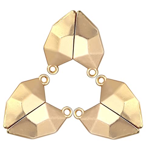 ARTIBETTER 3 Stück Herz-anhänger Herstellung Halskette Für Erwachsene Pärchen Armband Armbandverschlüsse Magnetverschlüsse in Herzform Magnetischer Diy-verschluss Legierung Golden ARTIBETTER 3 Stück Herz-anhänger Herstellung Halskette Für Erwachsene Pärchen Armband Armbandverschlüsse Magnetverschlüsse in Herzform Magnetischer Diy-verschluss Legierung Golden von Artibetter