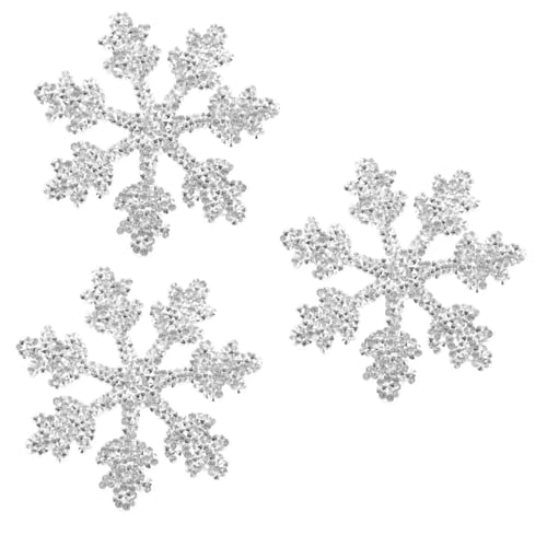 ARTIBETTER 3 Stück abriebfeste Kleidungsflicken Schneeflocke Strass gestickte Aufnäher mit Schneeflocken Hutflecken Schneeflocken-Aufnäher Cartoon-Hut-Patches zarte Eisenflecken Plastik ARTIBETTER 3 Stück abriebfeste Kleidungsflicken Schneeflocke Strass gestickte Aufnäher mit Schneeflocken Hutflecken Schneeflocken-Aufnäher Cartoon-Hut-Patches zarte Eisenflecken Plastik von Artibetter