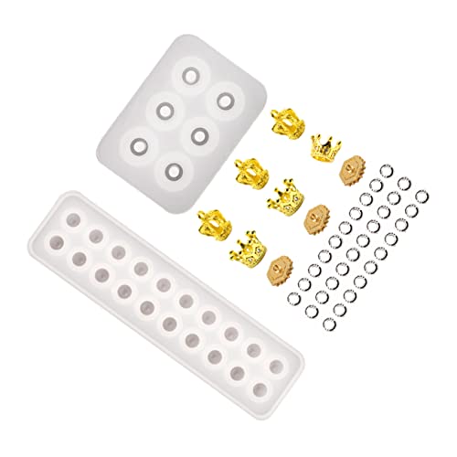 ARTIBETTER 3Stücke DIY Silikonformen für Anhänger Teiliges für Schmuckherstellung Wiederverwendbare Haftende Silikon Gießformen für Epoxidharz und Bastelprojekte ARTIBETTER 3Stücke DIY Silikonformen für Anhänger Teiliges für Schmuckherstellung Wiederverwendbare Haftende Silikon Gießformen für Epoxidharz und Bastelprojekte von Artibetter
