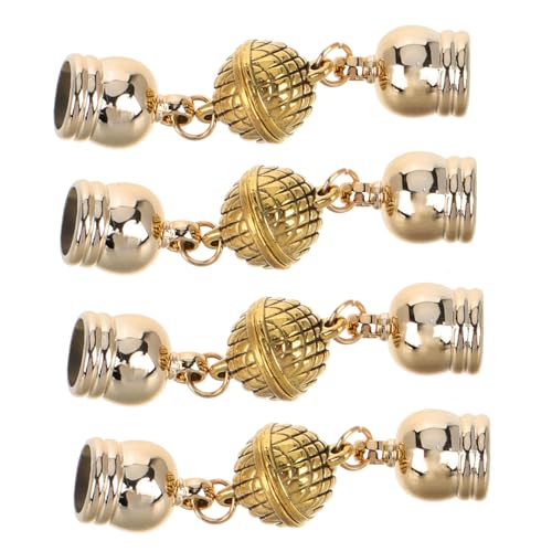 ARTIBETTER 4 Stück Schmuckverschlüsse Für Armbänder Magnetischer Halskettenverschluss Halskettenverschlüsse Armbandverschluss Magnetverschluss Magnetische Kopftuchschnalle Metall ARTIBETTER 4 Stück Schmuckverschlüsse Für Armbänder Magnetischer Halskettenverschluss Halskettenverschlüsse Armbandverschluss Magnetverschluss Magnetische Kopftuchschnalle Metall von Artibetter