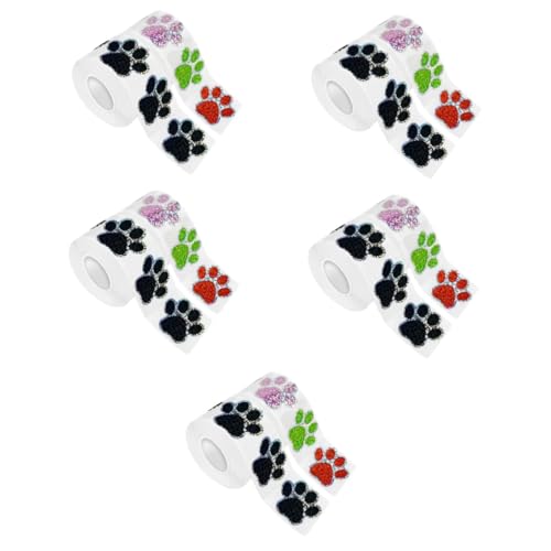 ARTIBETTER 5 Sätze Aufkleber Für Hundepfoten Ästhetisch Hundepfotenabdruck Dekoration Klettpunkte Selbstklebend Wandsticker Wandtatt Ausschuss Duschaufkleber 2 Rollen * 5 ARTIBETTER 5 Sätze Aufkleber Für Hundepfoten Ästhetisch Hundepfotenabdruck Dekoration Klettpunkte Selbstklebend Wandsticker Wandtatt Ausschuss Duschaufkleber 2 Rollen * 5 von Artibetter