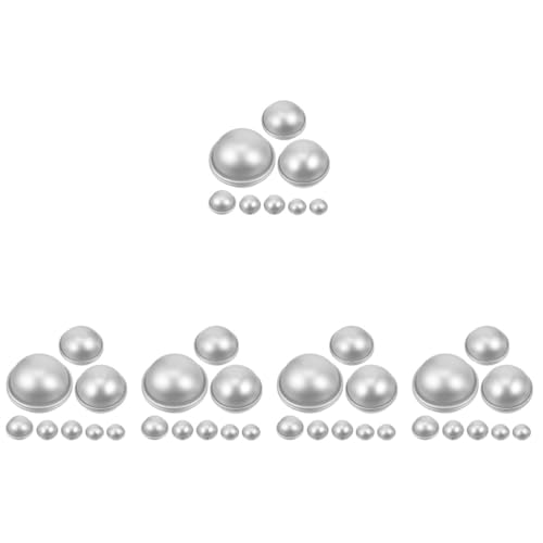 ARTIBETTER 5 Sätze Backform Salz Schimmel Form in Kugelform Ball Badeform Herstellung Badekugel-form Kugelform Selber Machen Kuchenform Aluminiumlegierung Silver 16 Stück * 5 ARTIBETTER 5 Sätze Backform Salz Schimmel Form in Kugelform Ball Badeform Herstellung Badekugel-form Kugelform Selber Machen Kuchenform Aluminiumlegierung Silver 16 Stück * 5 von Artibetter