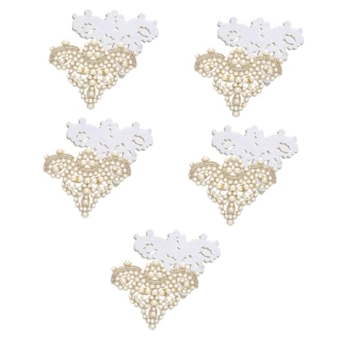ARTIBETTER 5 Sätze Perlenschuh Blumendekoration Strass Applikation Strass Patch Zum Aufnähen Glitzer Für Perlen Hat Schuhe Accessoire Stoff Golden 2 Stück * 5 ARTIBETTER 5 Sätze Perlenschuh Blumendekoration Strass Applikation Strass Patch Zum Aufnähen Glitzer Für Perlen Hat Schuhe Accessoire Stoff Golden 2 Stück * 5 von Artibetter