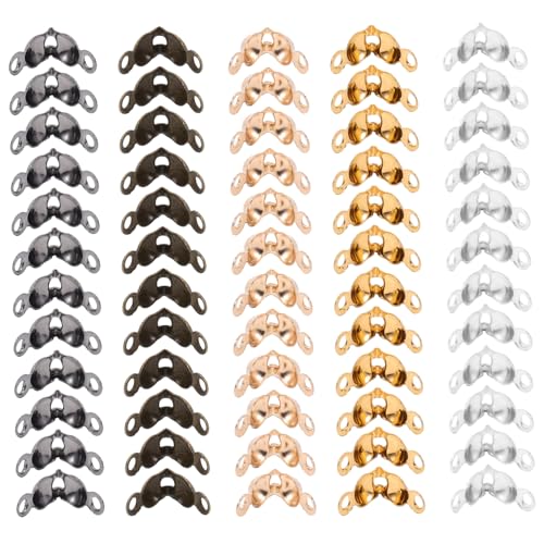 ARTIBETTER 500 Stück DIY zubehör Stopper Schmuck Ende Reiz Handwerk Crimpen Perlenkappen DIY-Versorgung lose Charm-Perlen Materialien für DIY-Armbänder Perlen Kappen Legierung ARTIBETTER 500 Stück DIY zubehör Stopper Schmuck Ende Reiz Handwerk Crimpen Perlenkappen DIY-Versorgung lose Charm-Perlen Materialien für DIY-Armbänder Perlen Kappen Legierung von Artibetter