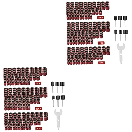 ARTIBETTER 614 Stück Elektroschleifer Schmirgelpapiere Einfache Schmirgelpapiere Elektroschleifer Für Bohrmaschine von Artibetter