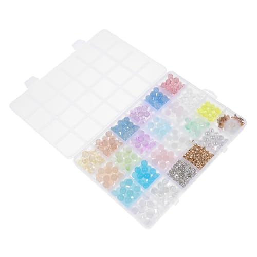 ARTIBETTER 670 Stück Perlenarmbandmaterialbeutel Spacer Quetschperlen für runden schmuck Perlen zur Herstellung von Armbändern Handwerk Perlen machen Armband lose Perlen Glas ARTIBETTER 670 Stück Perlenarmbandmaterialbeutel Spacer Quetschperlen für runden schmuck Perlen zur Herstellung von Armbändern Handwerk Perlen machen Armband lose Perlen Glas von Artibetter