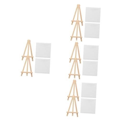 ARTIBETTER 8 Sätze Mini Staffelei mit Diy Leinwänden und Holzstaffelei für Öl und Aquarellmalerei Basteln und Kunstprojekte ARTIBETTER 8 Sätze Mini Staffelei mit Diy Leinwänden und Holzstaffelei für Öl und Aquarellmalerei Basteln und Kunstprojekte von Artibetter