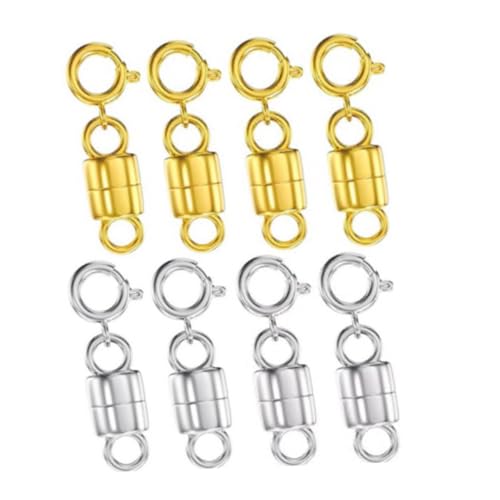 ARTIBETTER 8 Stück Verschluss Für Halskette Halskettenverschlüsse Selber Machen Armbandverbinder Verschluss Magnetischer Metallverschluss Schmuck Halskette Schnalle Magnetverschlüsse Kupfer ARTIBETTER 8 Stück Verschluss Für Halskette Halskettenverschlüsse Selber Machen Armbandverbinder Verschluss Magnetischer Metallverschluss Schmuck Halskette Schnalle Magnetverschlüsse Kupfer von Artibetter