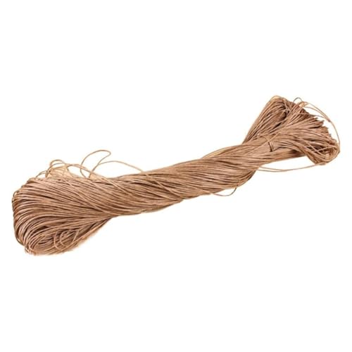 ARTIBETTER Hanfseil Basteln Sie EIN Juteseil Gartenschnur Für Kunst Stricken Von Juteseilen Pflanzenschnur Schleife Elastisch Bungee Seil Armbänder Natürliche Juteschnur Partyseil Light Brown von Artibetter