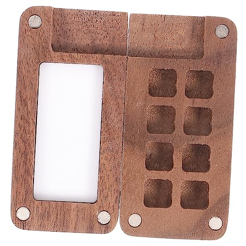 ARTIBETTER Holz Wasserfarbenpalette mit Magnetdeckel Aquarell Pigmentbox für Künstler für Zuhause Reisen Freien Farben Platzsparend und Leicht zu Reinigen ARTIBETTER Holz Wasserfarbenpalette mit Magnetdeckel Aquarell Pigmentbox für Künstler für Zuhause Reisen Freien Farben Platzsparend und Leicht zu Reinigen von Artibetter
