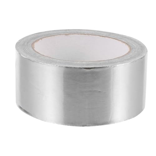 Artibetter 1 Roll Isolierband Aus Aluminiumfolie Folienband Silberbandisolierung Verstärktes Folienklebeband Wärmedämmbänder Wärmedämmband Thermoband Klebeband Aus Aluminiumfolie Silver von Artibetter