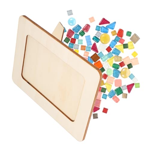 Artibetter 1 Satz Bilderrahmen aus Holz zum Bemalen Fotorahmen für Diy Kunsthandwerk mit Mischfarbe und Stickern Kreatives Bastelset für Jugendliche Artibetter 1 Satz Bilderrahmen aus Holz zum Bemalen Fotorahmen für Diy Kunsthandwerk mit Mischfarbe und Stickern Kreatives Bastelset für Jugendliche von Artibetter
