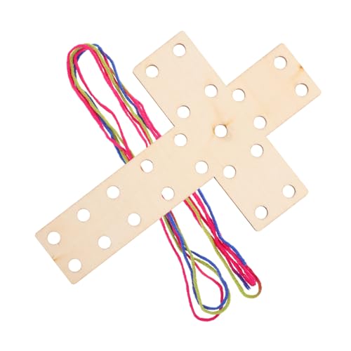 Artibetter 1 Satz Kreuz-Bastelset zum Garnweben Kreuzstich Kreuzbasis stricken Stickerei Bausatz Kreuzwebzubehör Garn-Kreuz-Handwerk Lochkreuz herstellen Garn-Bastelset Holz Artibetter 1 Satz Kreuz-Bastelset zum Garnweben Kreuzstich Kreuzbasis stricken Stickerei Bausatz Kreuzwebzubehör Garn-Kreuz-Handwerk Lochkreuz herstellen Garn-Bastelset Holz von Artibetter
