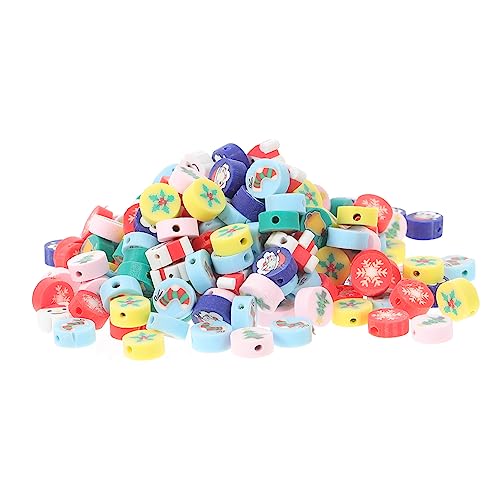 Artibetter 200 Stk. Teiliges Weihnachts Diy Perlen aus Langlebigem Polymer Clay Bunte Schmuckperlen zum Auffädeln für Armbänder Halsketten Ohrringe Kreative Bastelideen für Festliche Artibetter 200 Stk. Teiliges Weihnachts Diy Perlen aus Langlebigem Polymer Clay Bunte Schmuckperlen zum Auffädeln für Armbänder Halsketten Ohrringe Kreative Bastelideen für Festliche von Artibetter