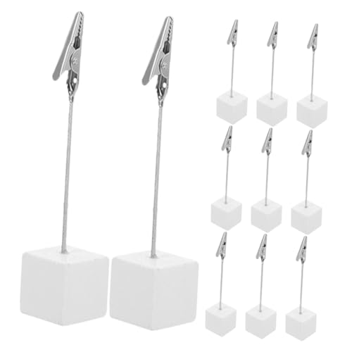 Artibetter 24 Stück Tischnummernkarten-platzhalter, Fotoständer Für Büromenüs, Holz-memo-clip-ständer Für Die Effektive Organisation Von Notizen, Fotos Und Tischdisplays Artibetter 24 Stück Tischnummernkarten-platzhalter, Fotoständer Für Büromenüs, Holz-memo-clip-ständer Für Die Effektive Organisation Von Notizen, Fotos Und Tischdisplays von Artibetter