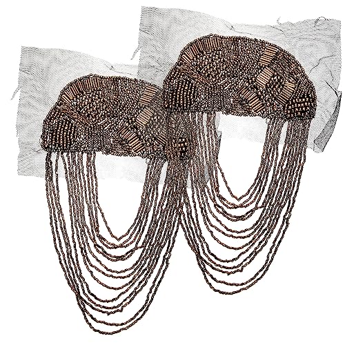 Artibetter 2Stücke Vintage Quasten Schulterklappen für Schulterarmdekoration mit Metallkette für Kostümparty und Uniform Hochwertige Ausführung Gunmetal Farbe Artibetter 2Stücke Vintage Quasten Schulterklappen für Schulterarmdekoration mit Metallkette für Kostümparty und Uniform Hochwertige Ausführung Gunmetal Farbe von Artibetter