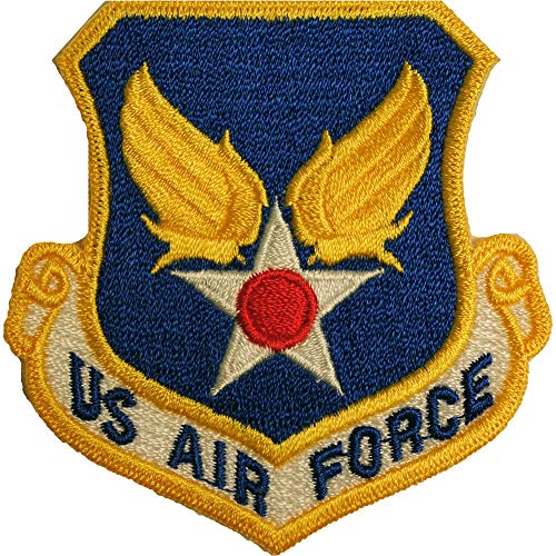 Aufnäher mit USAF-Schild, bestickt, zum Aufbügeln von Artisan Owl