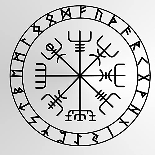 Keltische Runen Runde Mandala Medaillon Wiederverwendbare Schablone A3 A4 A5 & größere Größen Decor Art / M29 (wiederverwendbares Mylar, 100 x 100 cm) von Artistic Sponge