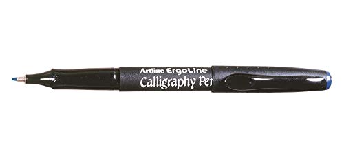 ARTLINE 3 Stück "Calligraphy Pen" Marker, Spitze 2 mm, Blau von Artline