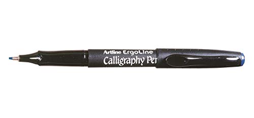 ARTLINE Marker"Calligraphy Pen", Spitze 2 mm, Blau, 6 Stück von Artline