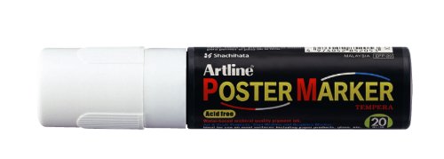 Artline Giant Poster Marker, 20 mm, Weiß von Artline