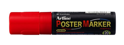 Artline Giant Poster Marker, 20 mm, rot rot von Artline