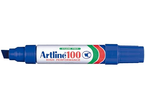 artline Ek100 Permanentmarker, 7,5 mm - 12,0 mm, Blau von Artline